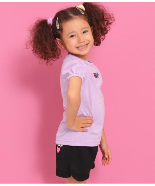 ANAP KIDS(アナップキッズ)/シンプルパフスリーブTシャツ/img05