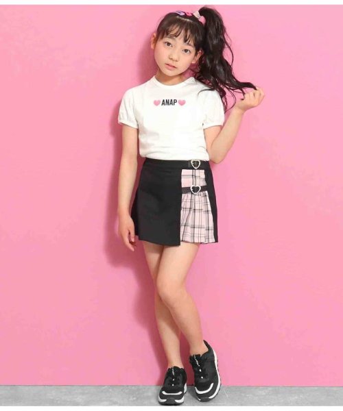 セール シンプルパフスリーブtシャツ アナップキッズ Anap Kids Magaseek