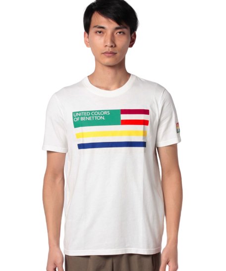 BENETTON (mens)(ベネトン（メンズ）)/レインボーフラッグTシャツ・カットソー/img03