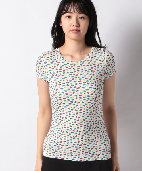 BENETTON (women)(ベネトン（レディース）)/総柄ベーシック半袖Tシャツ・カットソー/img39