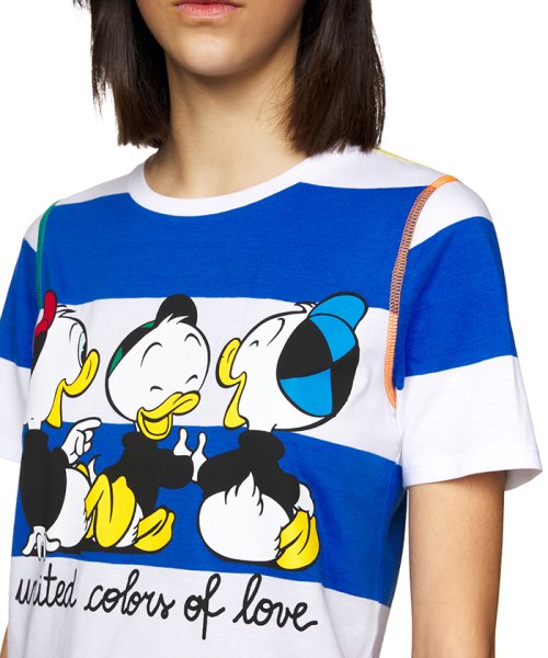 BENETTON (women)(ベネトン（レディース）)/【Disneyコラボ】ヒューイデューイルーイ半袖ボーダーTシャツ/img13