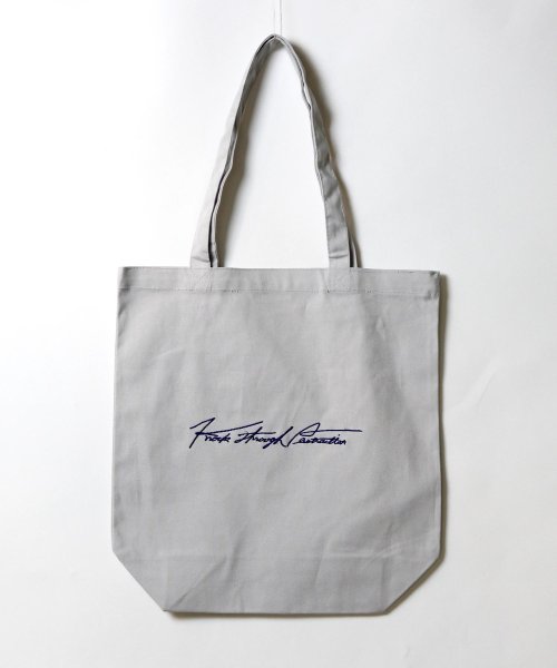 MAISON mou(メゾンムー)/【knock through abstraction/ノックスルーアブストラクション】sign logo tote/サインロゴ刺繍トート/img21