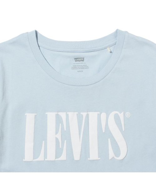Levi's(リーバイス)/パーフェクトTシャツ 90'S SERIF T2 BABY BLUE/img03