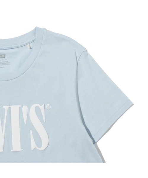 Levi's(リーバイス)/パーフェクトTシャツ 90'S SERIF T2 BABY BLUE/img04