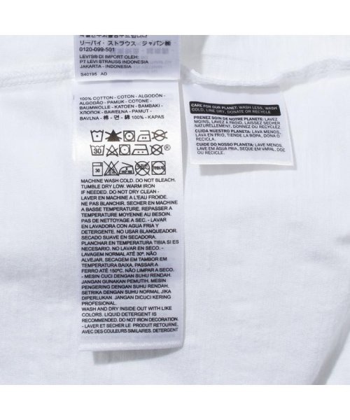 Levi's(リーバイス)/パーフェクトTシャツ OG 2H BRAND WHITE+/img07