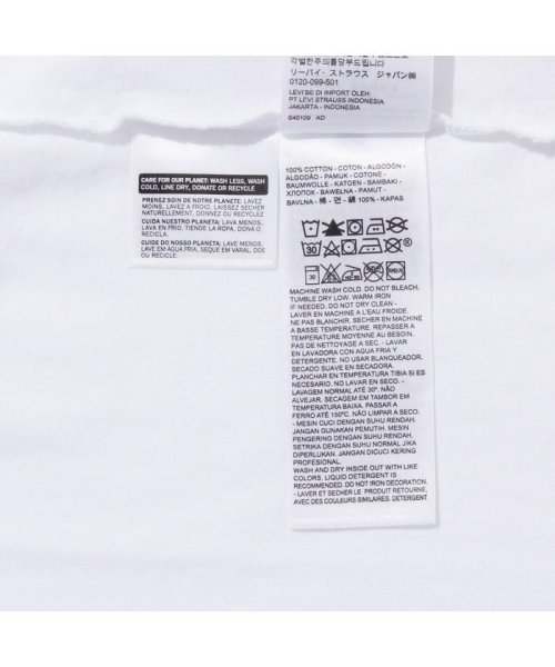 Levi's(リーバイス)/グラフィッククルーネックTシャツ SSNL PHOTO LC WHITE/img07