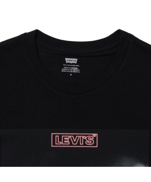 Levi's(リーバイス)/グラフィッククルーネックTシャツ BI PHOTO TEE MINERAL BLACK/img03