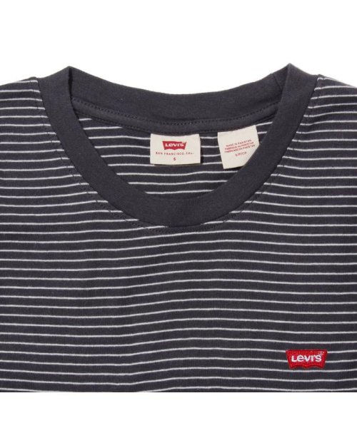Levi's(リーバイス)/ロングスリーブ BABY Tシャツ AGNES STRIPE FORGED IRON/img03