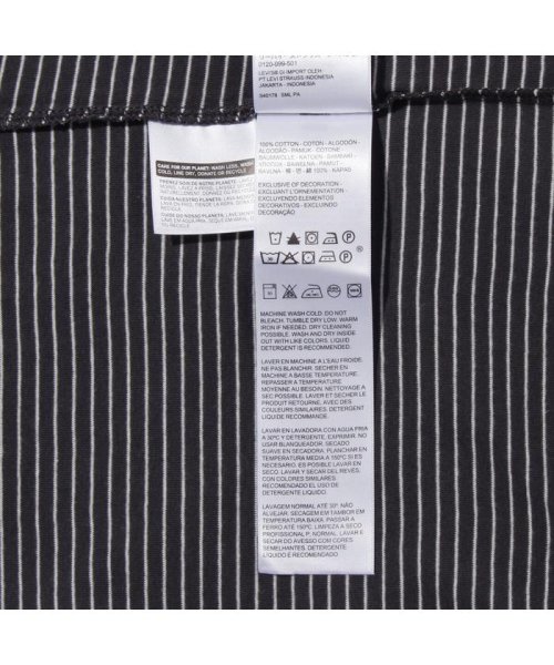 Levi's(リーバイス)/ロングスリーブ BABY Tシャツ AGNES STRIPE FORGED IRON/img07