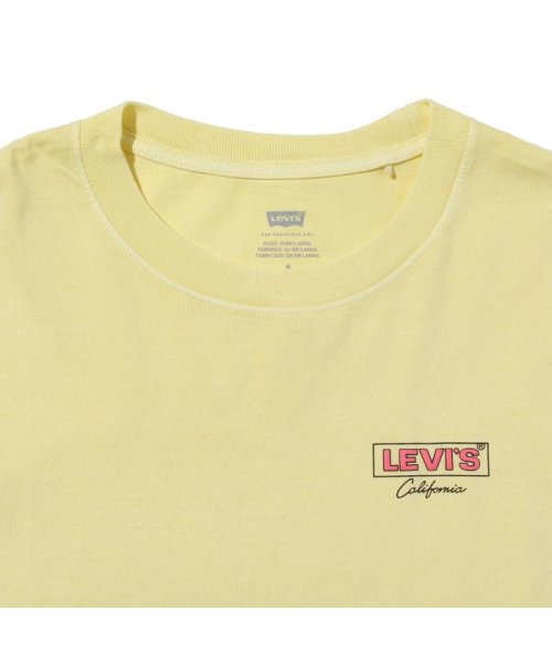 Levi's(リーバイス)/グラフィックTシャツ CALI BOX TAB CHEST HIT GARMENT DYE PALE/img03