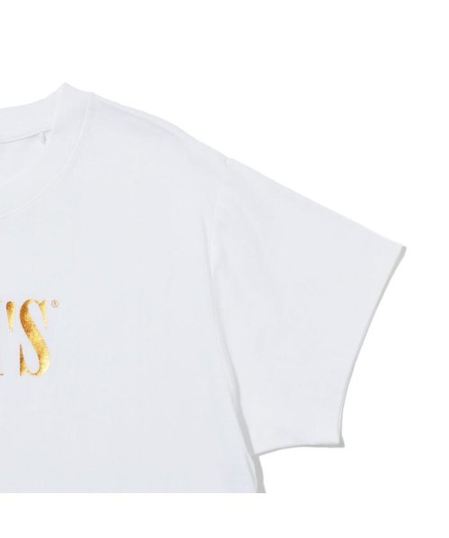 Levi's(リーバイス)/グラフィックTシャツ TALL SERIF FOIL WHITE/img04
