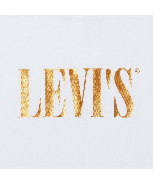 Levi's(リーバイス)/グラフィックTシャツ TALL SERIF FOIL WHITE/img06