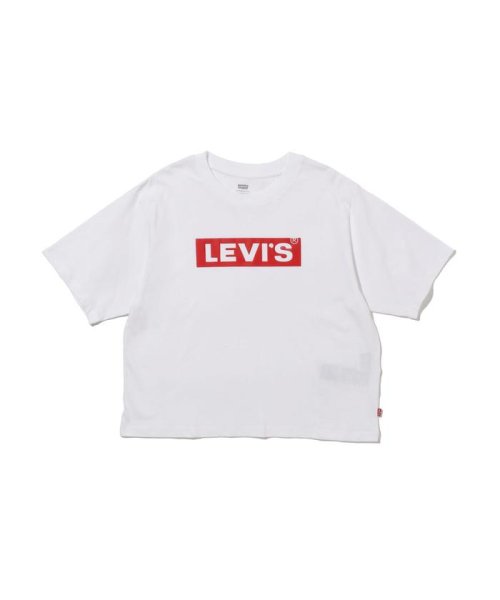 Levi's(リーバイス)/グラフィックボクシーTシャツ BOX TAB PUFF WHITE+/img01