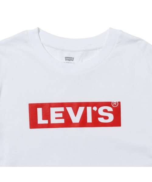 Levi's(リーバイス)/グラフィックボクシーTシャツ BOX TAB PUFF WHITE+/img03