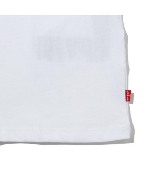 Levi's(リーバイス)/グラフィックボクシーTシャツ BOX TAB PUFF WHITE+/img05