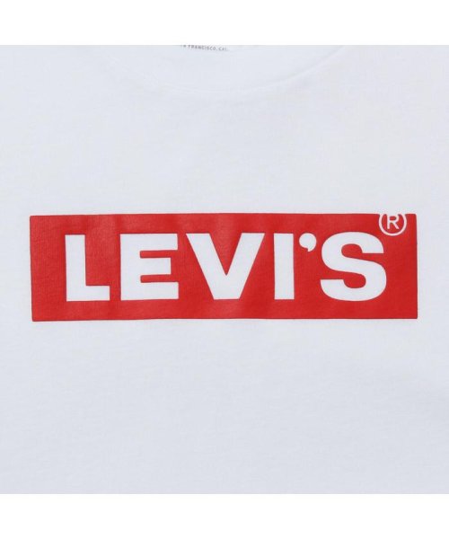 Levi's(リーバイス)/グラフィックボクシーTシャツ BOX TAB PUFF WHITE+/img06