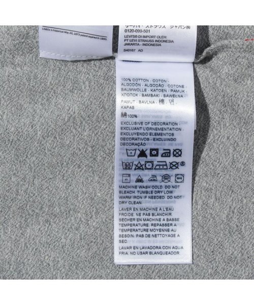 Levi's(リーバイス)/グラフィックボクシーTシャツ BOX TAB PUFF SMOKESTACK/img07