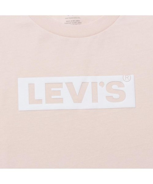 Levi's(リーバイス)/グラフィックボクシーTシャツ BOX TAB PUFF PEACH BLUSH/img06
