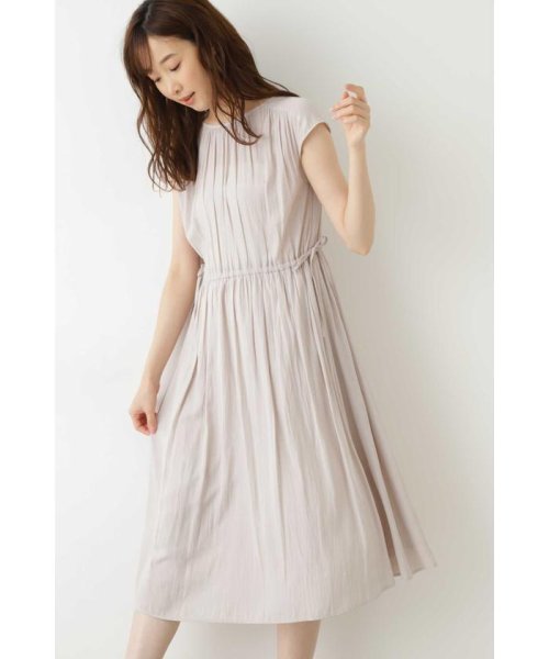 セール 割繊サテンワンピース ナチュラルビューティーベーシック Natural Beauty Basic Magaseek