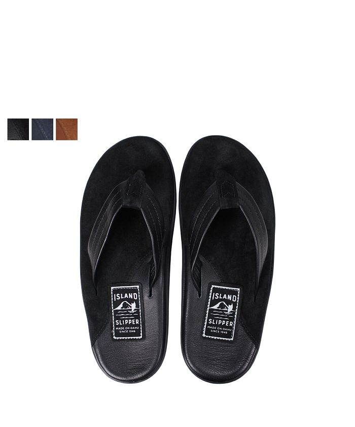 アイランドスリッパ ISLAND SLIPPER サンダル トングサンダル メンズ スエード レザー LEATHER SUEDE PB205 PT205