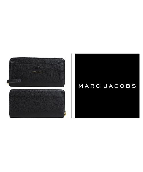  Marc Jacobs(マークジェイコブス)/マークジェイコブス MARC JACOBS 財布 長財布 レディース ラウンドファスナー STANDARD CONTINENTAL WALLET ブラック M0/img01