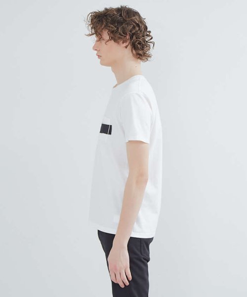 5351POURLESHOMMES(5351POURLESHOMMES)/NEWワンライン半袖Tシャツ【ポケットver.】/img19