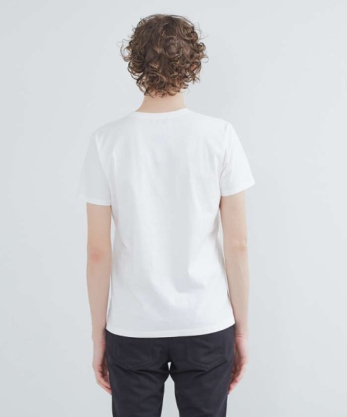 5351POURLESHOMMES(5351POURLESHOMMES)/NEWワンライン半袖Tシャツ【ポケットver.】/img20