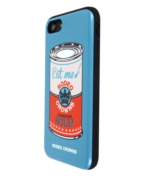 セール Iphone8 7兼用 Rodeocrowns スープ Blue カード収納型背面