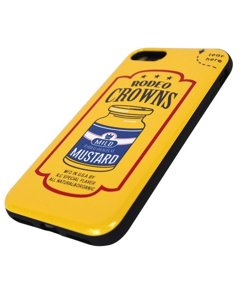Rodeo Crowns(ロデオクラウンズ)/iphoneケース iPhoneSE(第2世代) iPhone8/7 ロデオクラウンズ RODEOCROWNS マスタード カード収納型背面ケース/img01