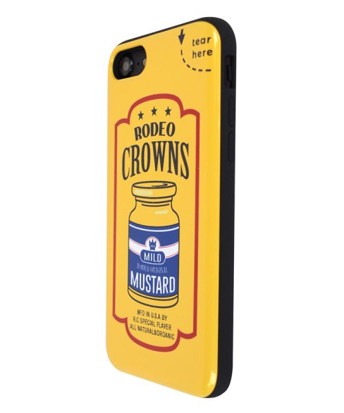 Rodeo Crowns(ロデオクラウンズ)/iphoneケース iPhoneSE(第2世代) iPhone8/7 ロデオクラウンズ RODEOCROWNS マスタード カード収納型背面ケース/img04