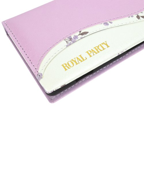 ROYAL PARTY(ロイヤルパーティー)/スマホケース xperia ケース Xperia1 ロイヤルパーティー RoyalParty WAVE LAVENDER 手帳型ケース android/img12