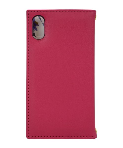 rienda(リエンダ)/iphoneケース iPhoneXS Max リエンダ rienda スクエア ブラー ピンク 手帳ケース iphonexsmax スマホケース/img01