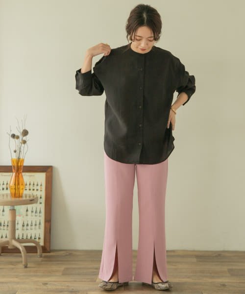 セール ノーカラーブラウス アイテムズ アーバンリサーチ レディース Items Urbanresearch Magaseek