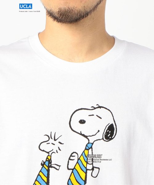 GLOSTER(GLOSTER)/UCLA × Snoopy Tシャツ 半袖 PEANUTS ピーナッツ/img04