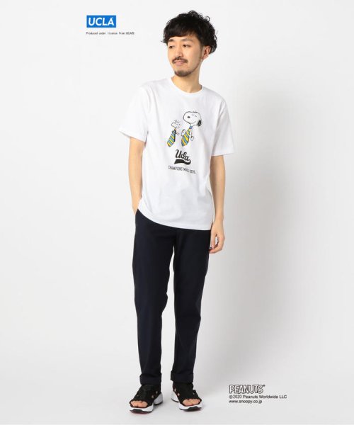 GLOSTER(GLOSTER)/UCLA × Snoopy Tシャツ 半袖 PEANUTS ピーナッツ/img08