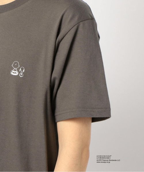 Charlie Brown Snoopy チャーリー ブラウン スヌーピー ワンポイント Tシャツ 半袖 Gloster Gloster Magaseek