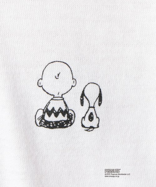 GLOSTER(GLOSTER)/Charlie Brown & Snoopy / チャーリー・ブラウン＆スヌーピー ワンポイント Tシャツ 半袖/img08