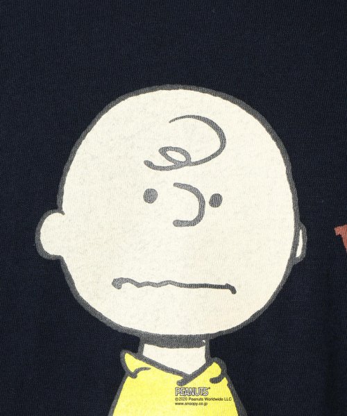 GLOSTER(GLOSTER)/Charlie Brown/チャーリー・ブラウン カラーＴシャツ 半袖 PEANUTS ピーナッツ/img07