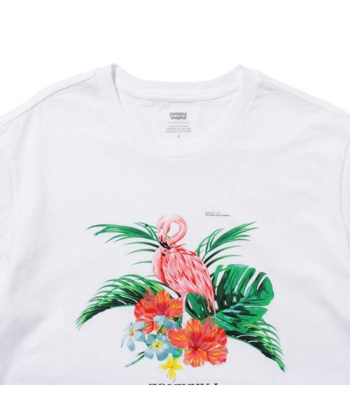 Levi's(リーバイス)/グラフィッククルーネックTシャツ BC FLAMINGO WHITE/img03