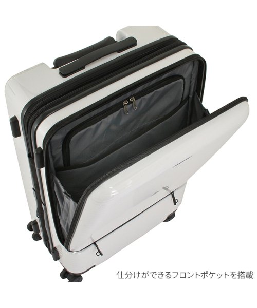 World Traveler(ワールドトラベラー)/エース ワールドトラベラー スーツケース Mサイズ 64L/74L フロントオープン ストッパー付き 拡張機能付き 軽量 ACE 06702/img07