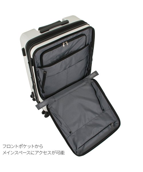 World Traveler(ワールドトラベラー)/エース ワールドトラベラー スーツケース Mサイズ 64L/74L フロントオープン ストッパー付き 拡張機能付き 軽量 ACE 06702/img08