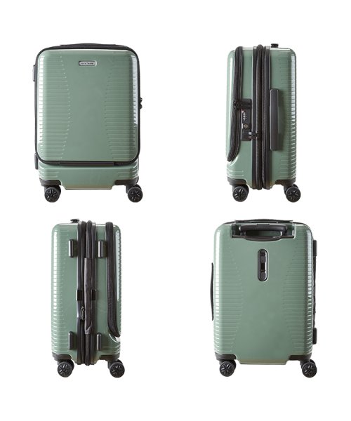 World Traveler(ワールドトラベラー)/エース ワールドトラベラー スーツケース 機内持ち込み Sサイズ SS 27L/35L フロントオープン ストッパー付き 拡張 軽量 ACE 06701/img05