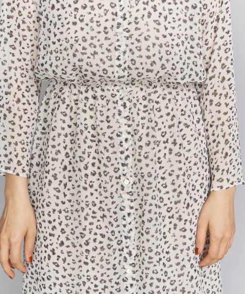 セール By レオパードプリントギャザーワンピース O ビューティアンドユース ユナイテッドアローズ Beauty Youth United Arrows Magaseek