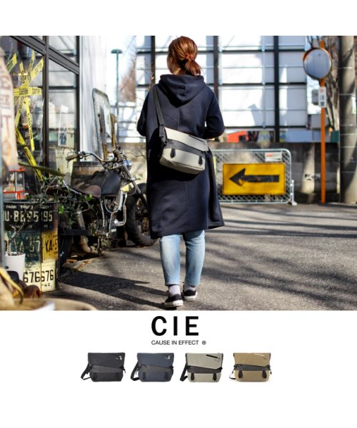 CIE(シー)/CIE シー ヴァリアス ショルダーバッグ フラップ ミニ 小さめ 軽量 撥水 防水 日本製 ブランド CIE 021802/img18