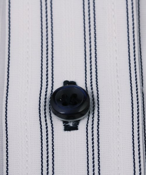 FLiC(フリック)/ワイシャツ ノーアイロン ドライ ストレッチワイシャツ メンズ 長袖 形態安定 吸水速乾 織柄 ホリゾンタル/img03