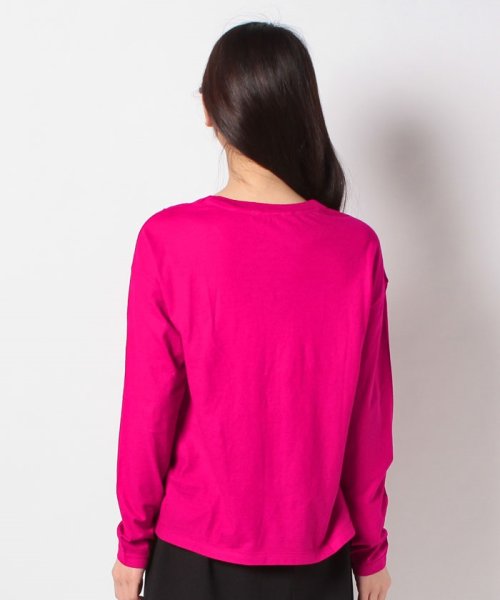 BENETTON (women)(ベネトン（レディース）)/ルーズフィットロングTシャツ・カットソー/img24