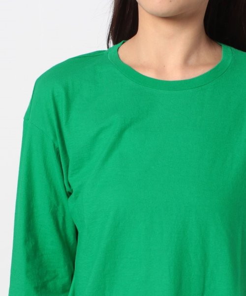 BENETTON (women)(ベネトン（レディース）)/ルーズフィットロングTシャツ・カットソー/img30