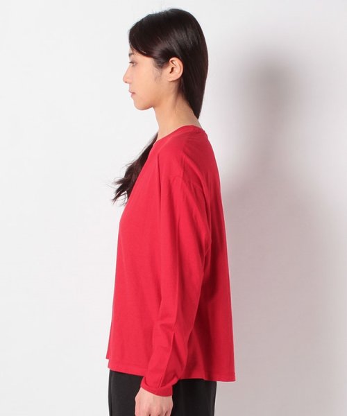 BENETTON (women)(ベネトン（レディース）)/ルーズフィットロングTシャツ・カットソー/img18