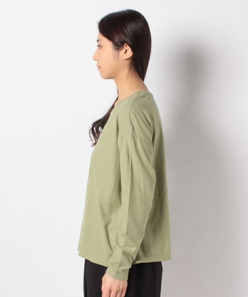 BENETTON (women)(ベネトン（レディース）)/ルーズフィットロングTシャツ・カットソー/img33