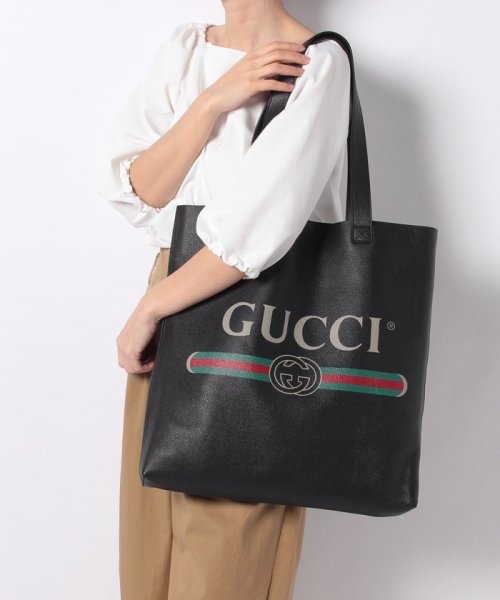 GUCCI(グッチ)/【GUCCI】Gucci Printed Tote Bag/img05